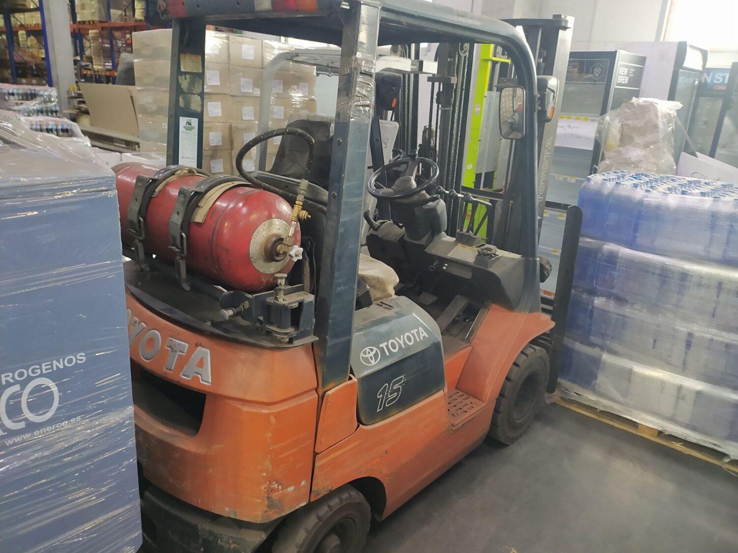 Погрузчик Toyota 42-7FG15 2006 - 7 Газовий навантажувач Toyota 42-7FG15